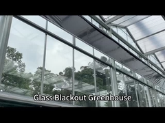 Glass Automated Blackout Greenhouse For Mushroom!
