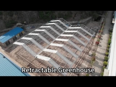 Retractable Roof Film Greenhouse