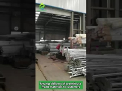 Today Ship the greenhouse to the customer!