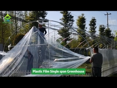 Install Greenhouse Plastic Film