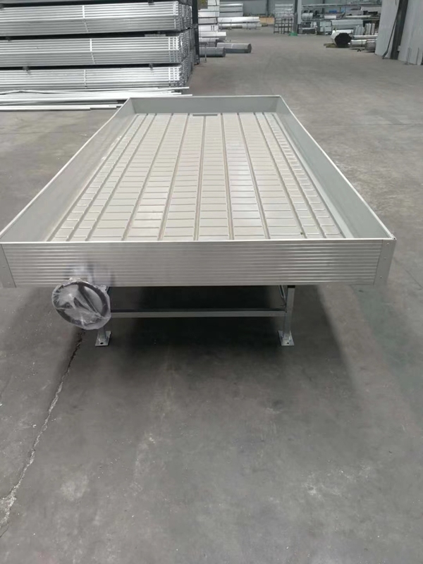 Grow Table Flood Tray Rolling Ebb And Flow Bench For Flower Greenhouse Seedling