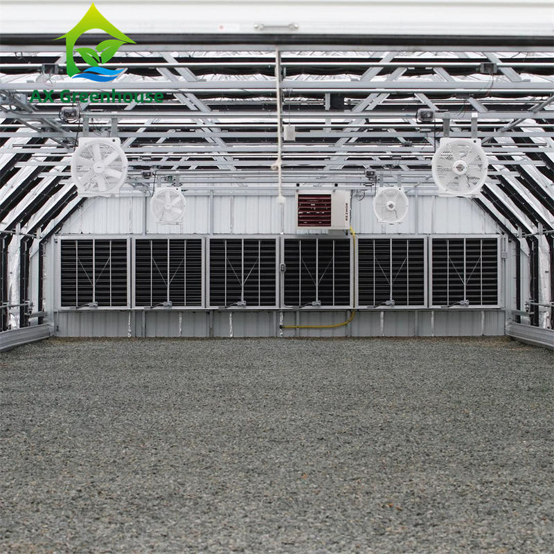 OEM 100% Dark Out Blackout Greenhouse with Hot Dip Galvanized Steel Structure and Customizable Size