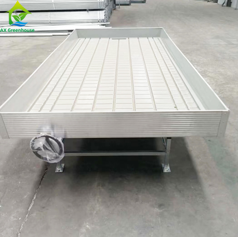ODM Indoor Outdoor Hydroponic Garden Greenhouse Rolling Benches Vertical Grow Rack System