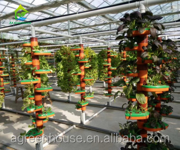 Food Grade 3.0-5.0mm Thick PVC NFT Hydroponic Gutter For Strawberries