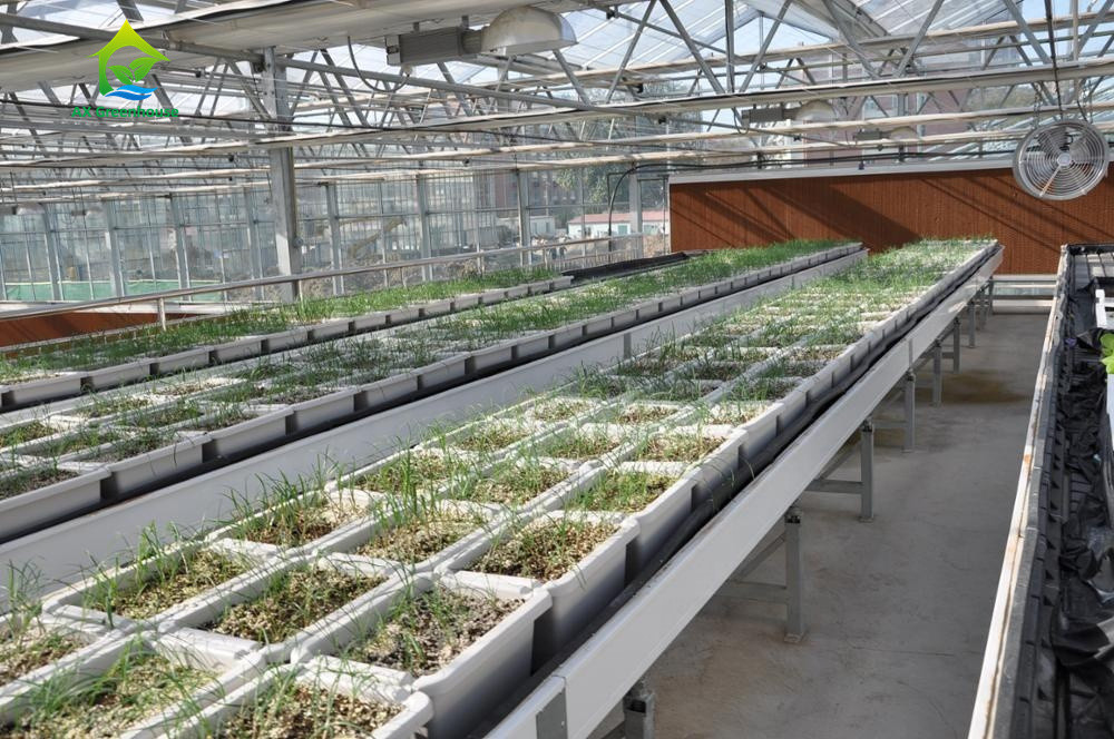 Food Grade 3.0-5.0mm Thick PVC NFT Hydroponic Gutter For Strawberries