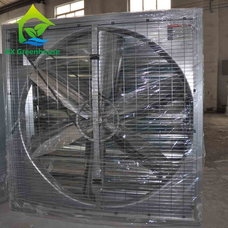 Industrial Grade Aluminum Greenhouse Exhaust Fans Corrosion Resistant for Humid Evaporative Cooling