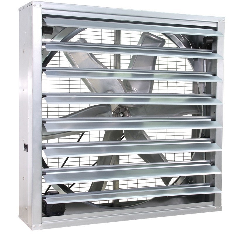Industrial Grade Aluminum Greenhouse Exhaust Fans Corrosion Resistant for Humid Evaporative Cooling